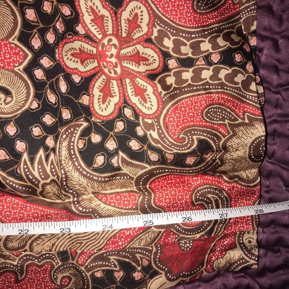 💖SILK BLEND J.MCLAUGHLIN PAISLEY PANTS 💖 SO PRETTY❣️ - Picture 7 of 11